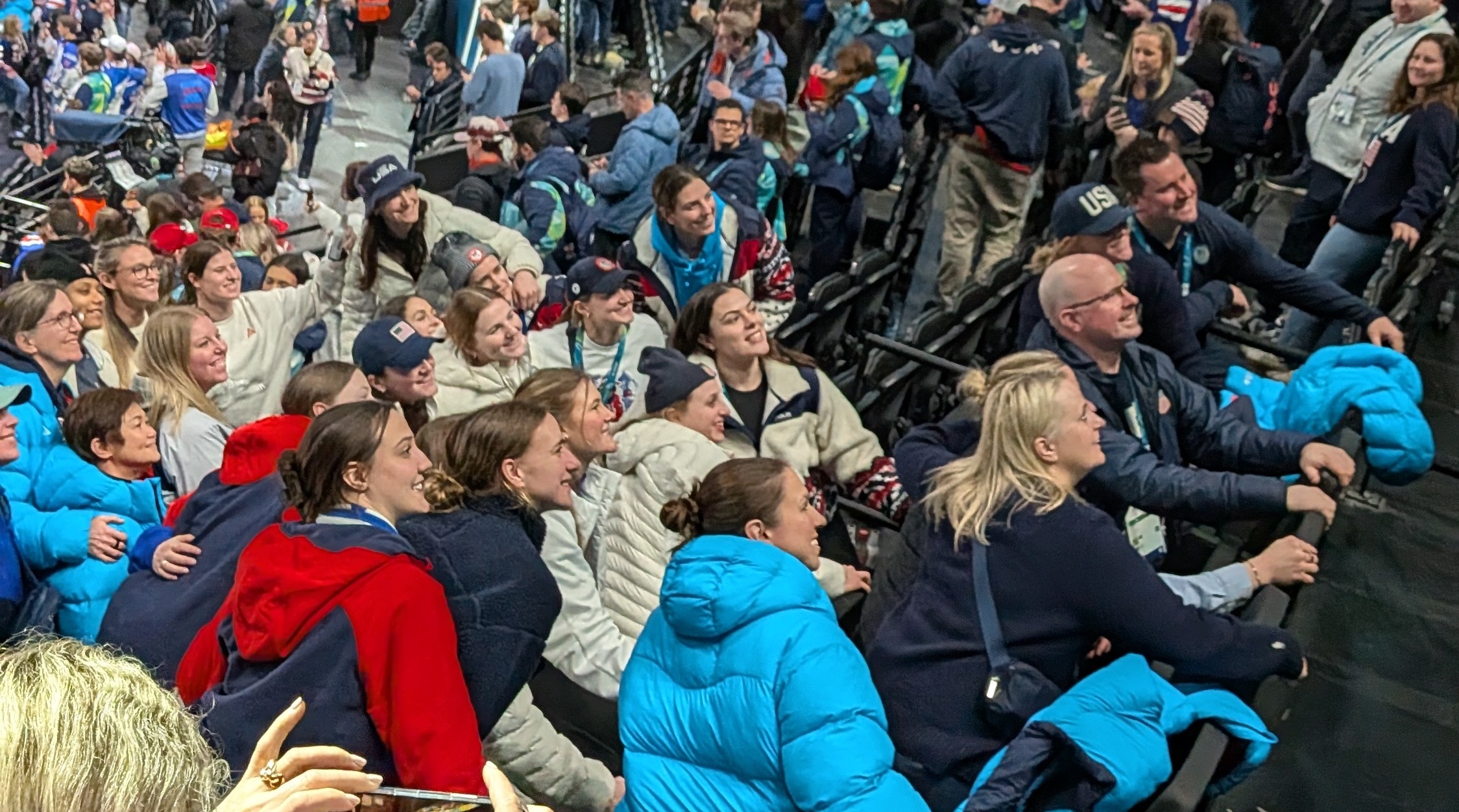 Women in Stands