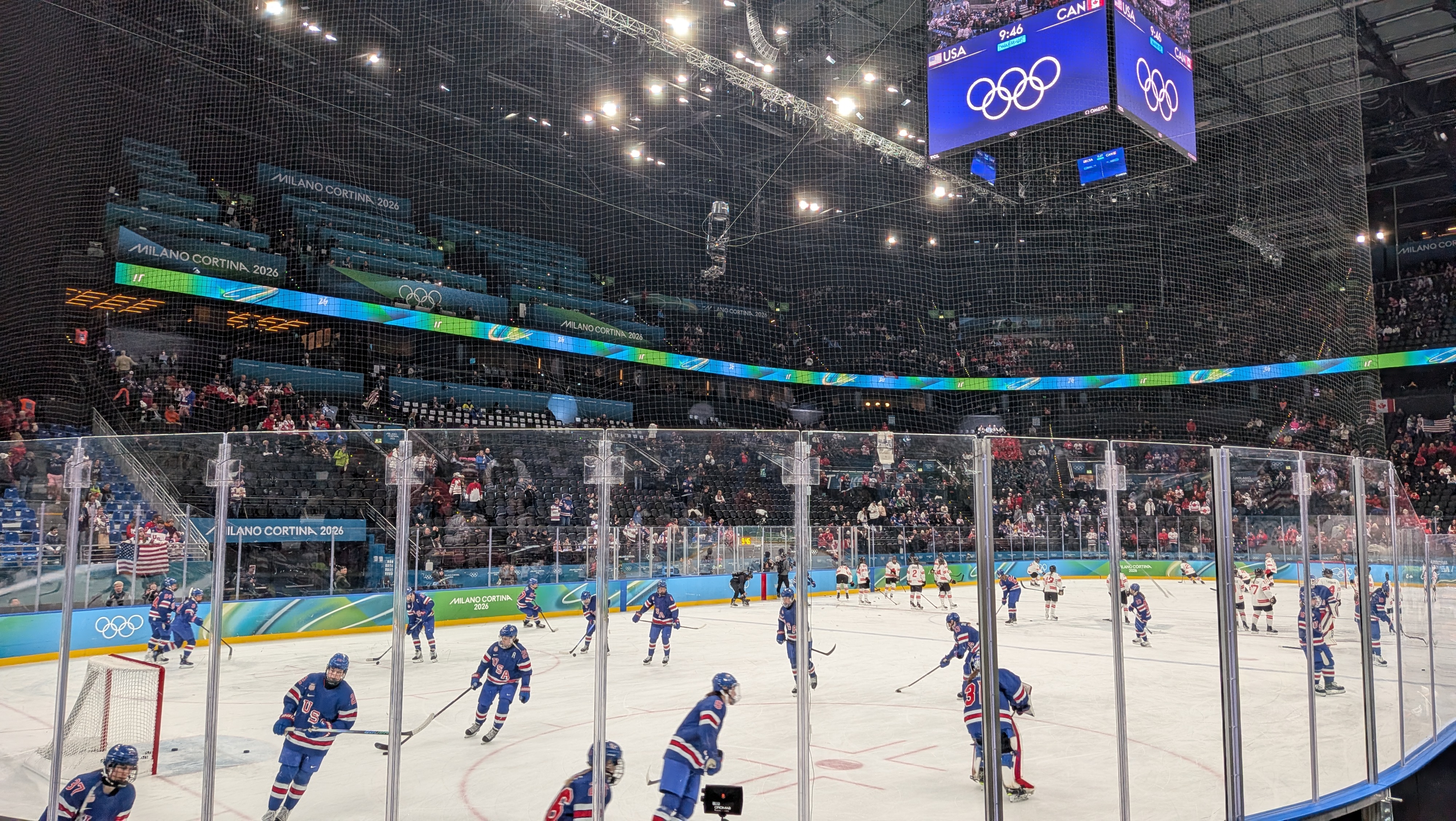 Women's Team Warmups